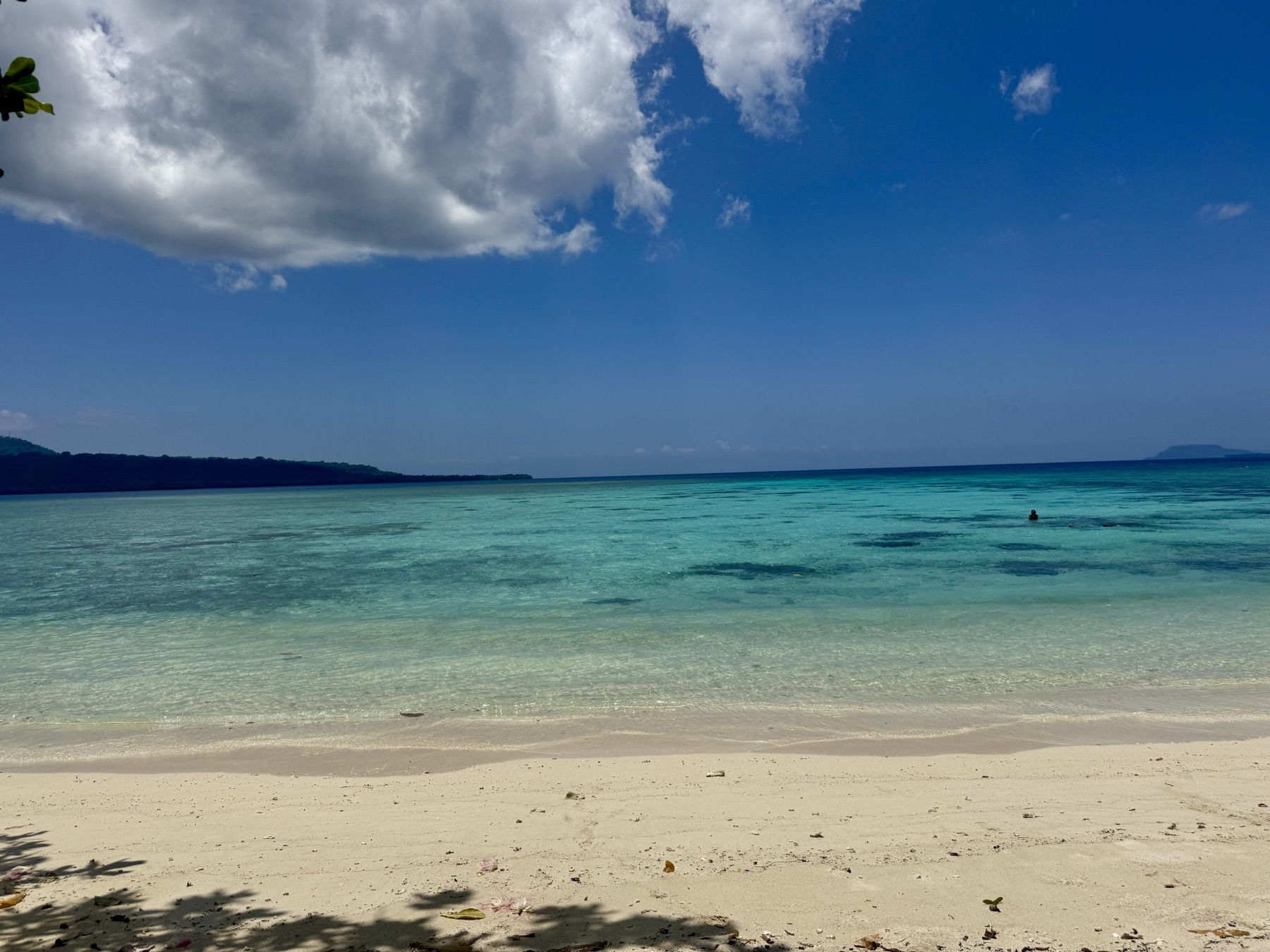 Snorkeller among tropical fish at Nemo Bay on the Ultimate Day Tour, Aore Island 4